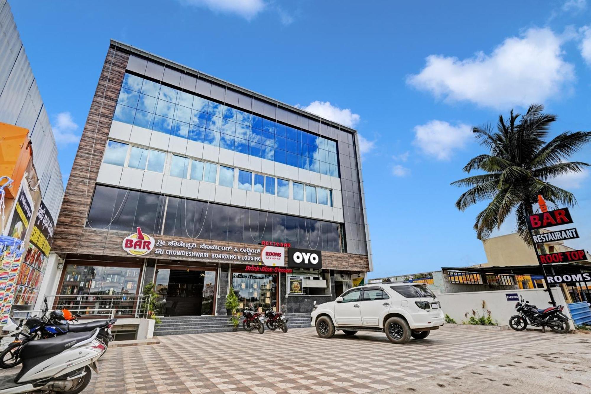 Hotel O Sri Chowdeshwari Boarding And Lodging Tavarikere Kültér fotó
